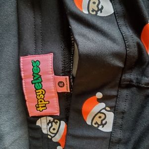 XL tipsy elves Santa holiday/ Christmas leggings